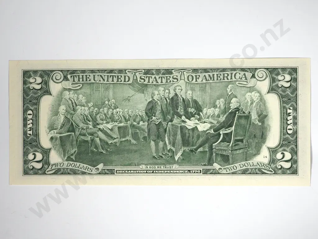 AUNC US 1995 Series Two Dollar Note  Image 1++