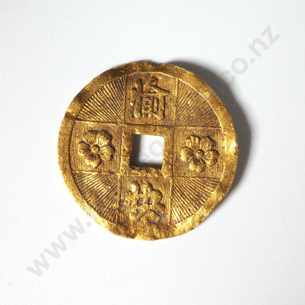 Oriental 22ct Gold Coin  Image 1++