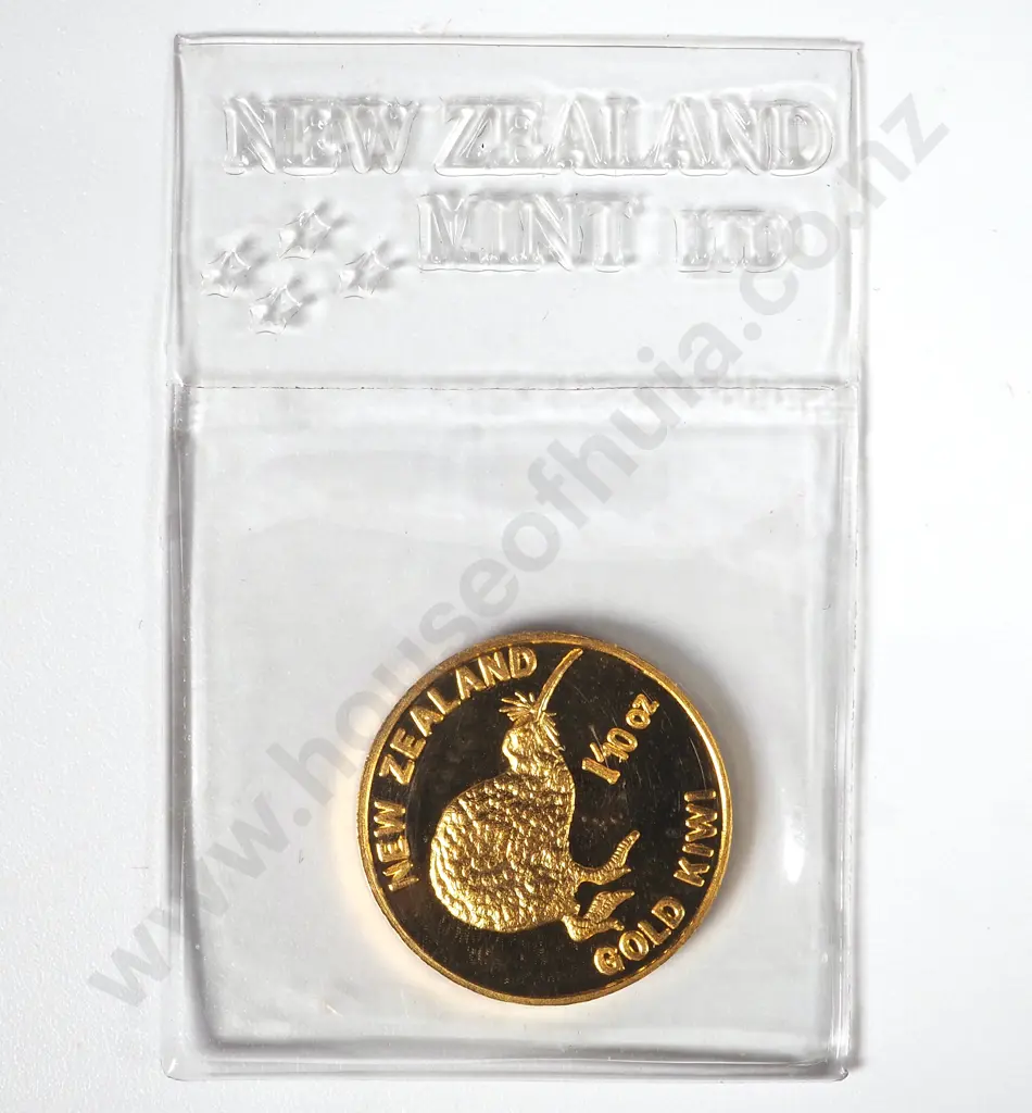 1/10 Ounce Gold Kiwi Coin  Image 1++