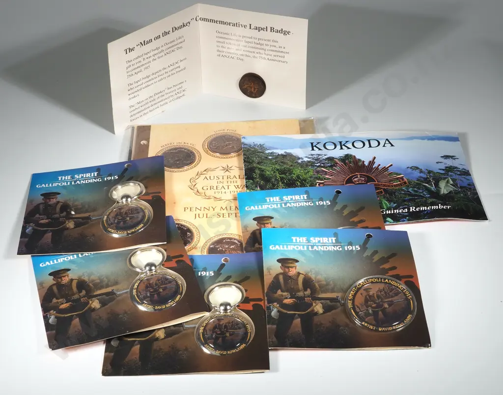 Assorted Lot of Military Related Australian Medallions & Commemoratives  Image 1++