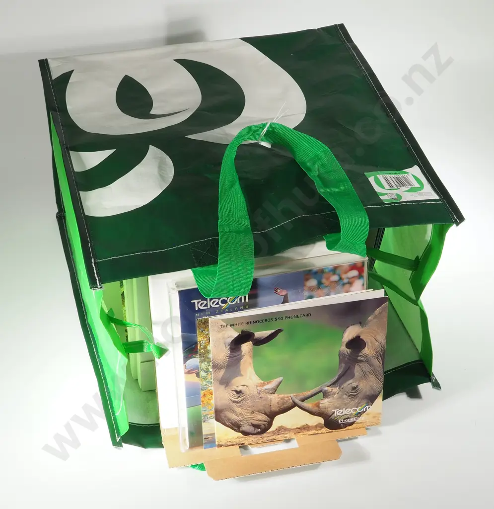Bag Containing a Large Quantity of Phone Cards Image 1++