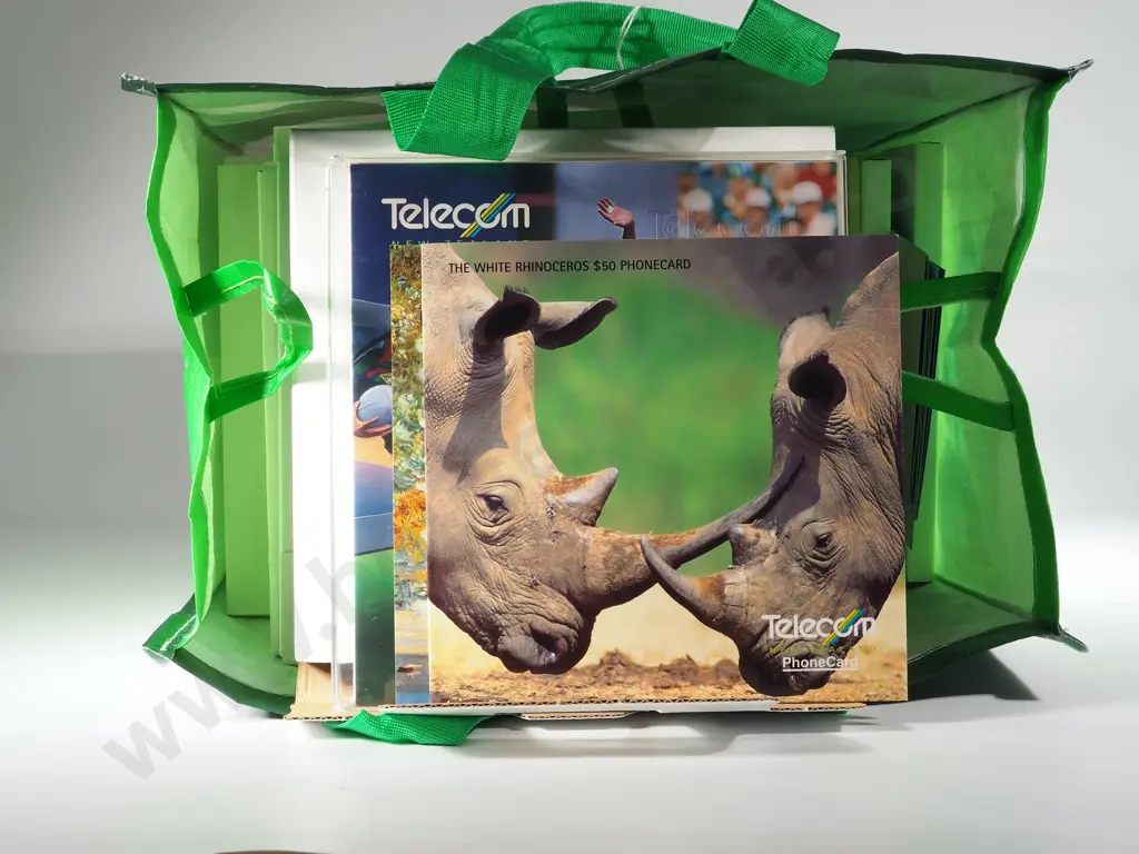 Bag Containing a Large Quantity of Phone Cards Image 1++