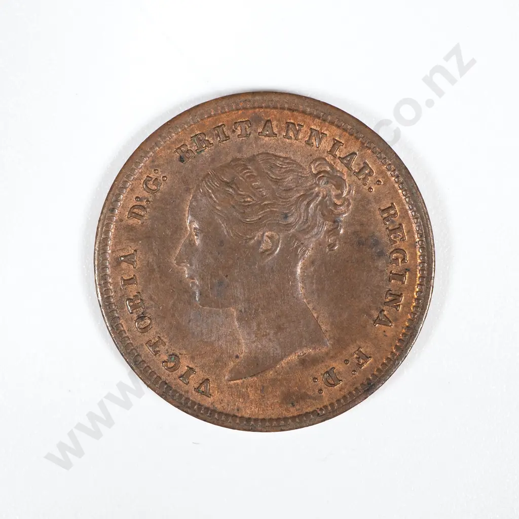 1844 United Kingdom  Half Farthing - EF CV 25 GBP  Image 1++