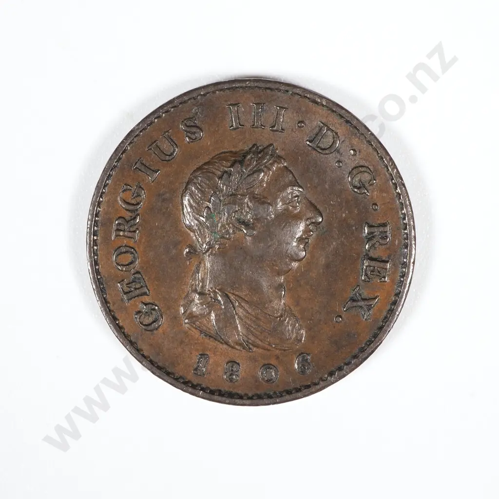 1806 United Kingdom Farthing - EF CV 45 GBP  Image 1++