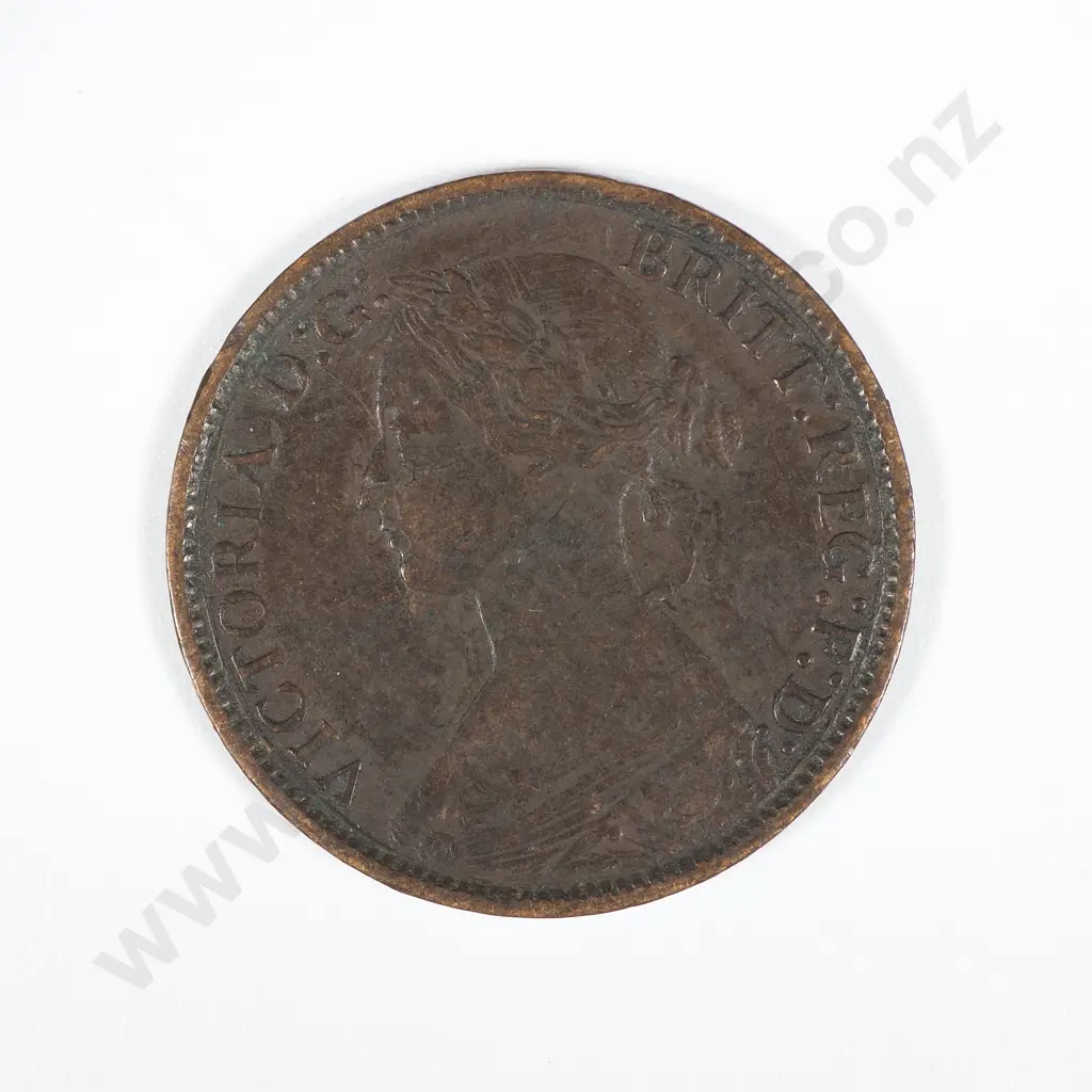 1862 United Kingdom Farthing - VF CV 20 GBP  Image 1++