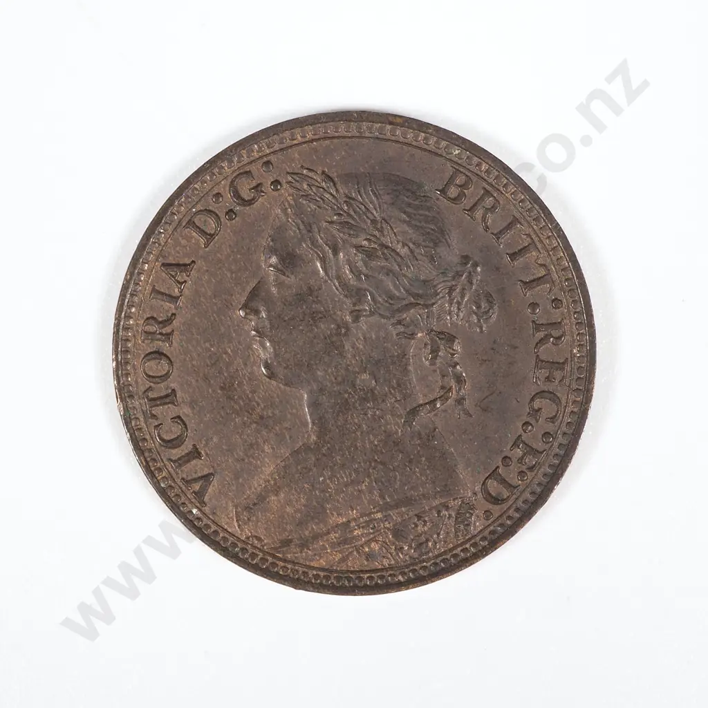 1879 United Kingdom Farthing - EF CV 35 GBP Image 1++