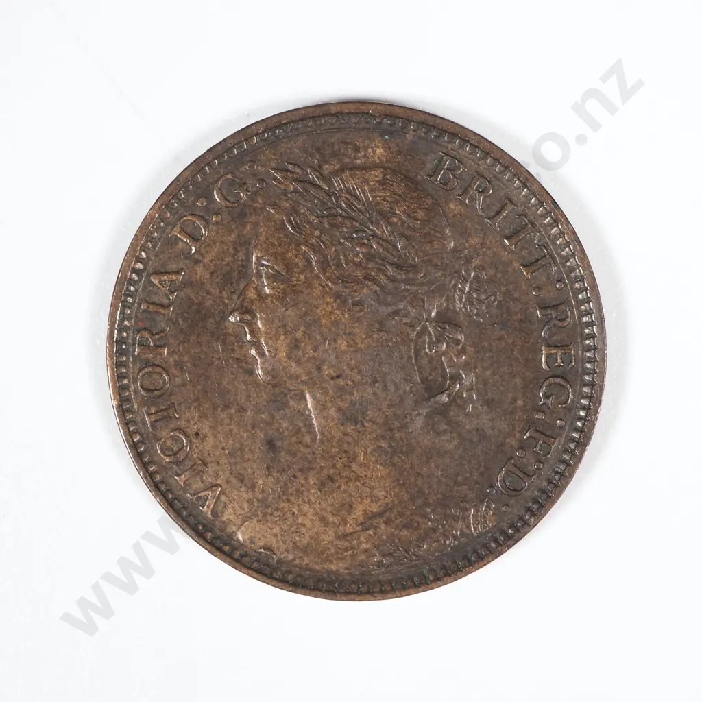 1881 H United Kingdom Farthing - EF CV 25 GBP  Image 1++