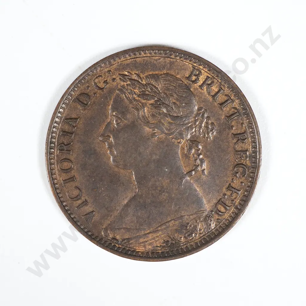 1887 United Kingdom Farthing - EF CV 30 GBP  Image 1++