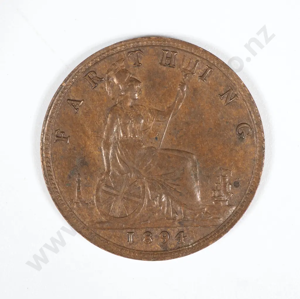 1894 United Kingdom Farthing - EF CV 30 GBP Image 1++