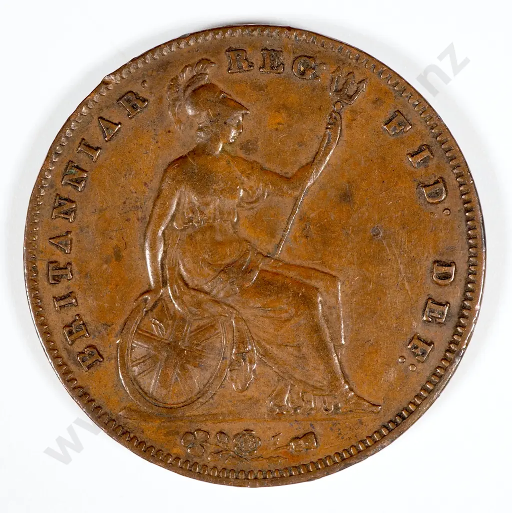 1854/3 United Kingdom Penny  Image 1++