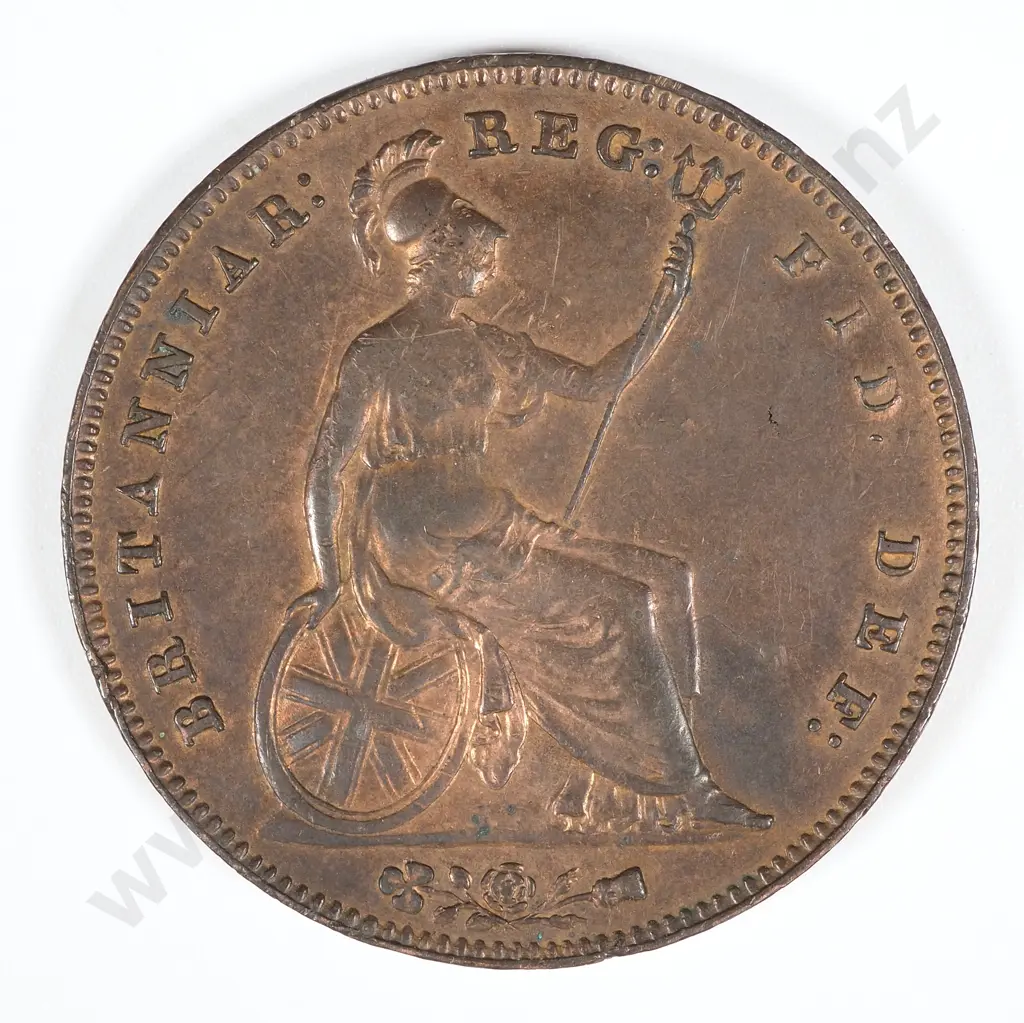 1854 United Kingdom One Penny - CV 120 GBP  Image 1++