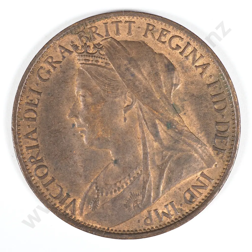 1896 United Kingdom Penny - EF CV 30 GBP Image 1++
