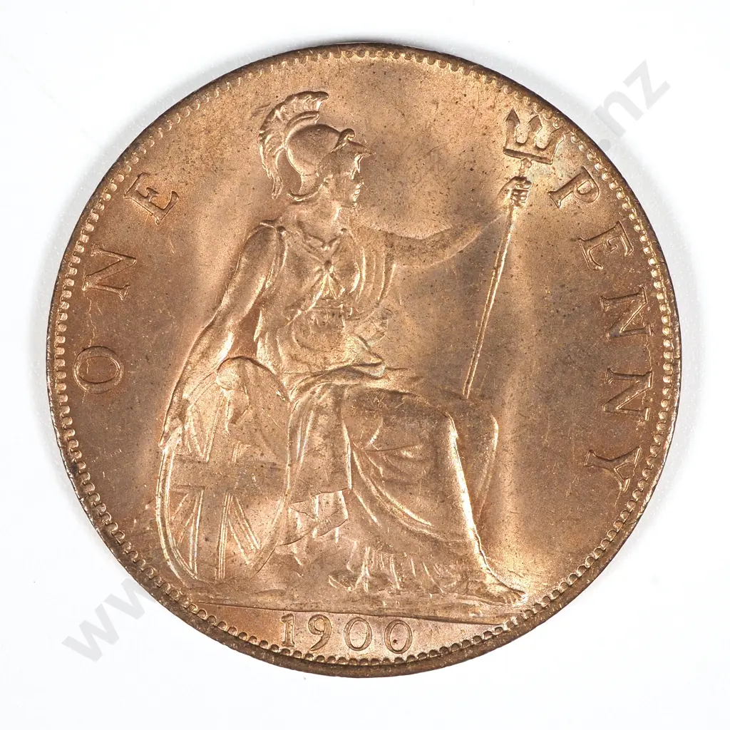 1900 United Kingdom Penny - UNC CV 85 GBP  Image 1++