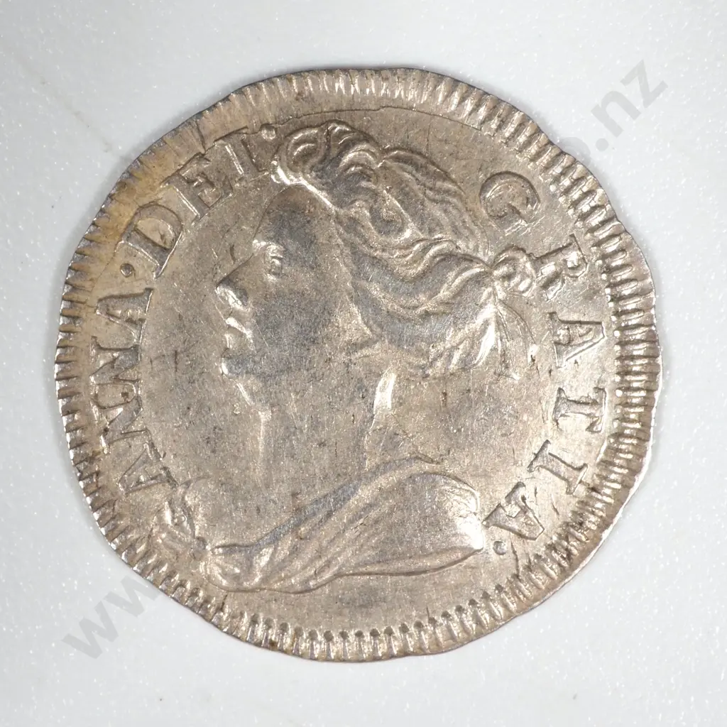 1707 United Kingdom Silver Two Pence - Queen Anne  Image 1++