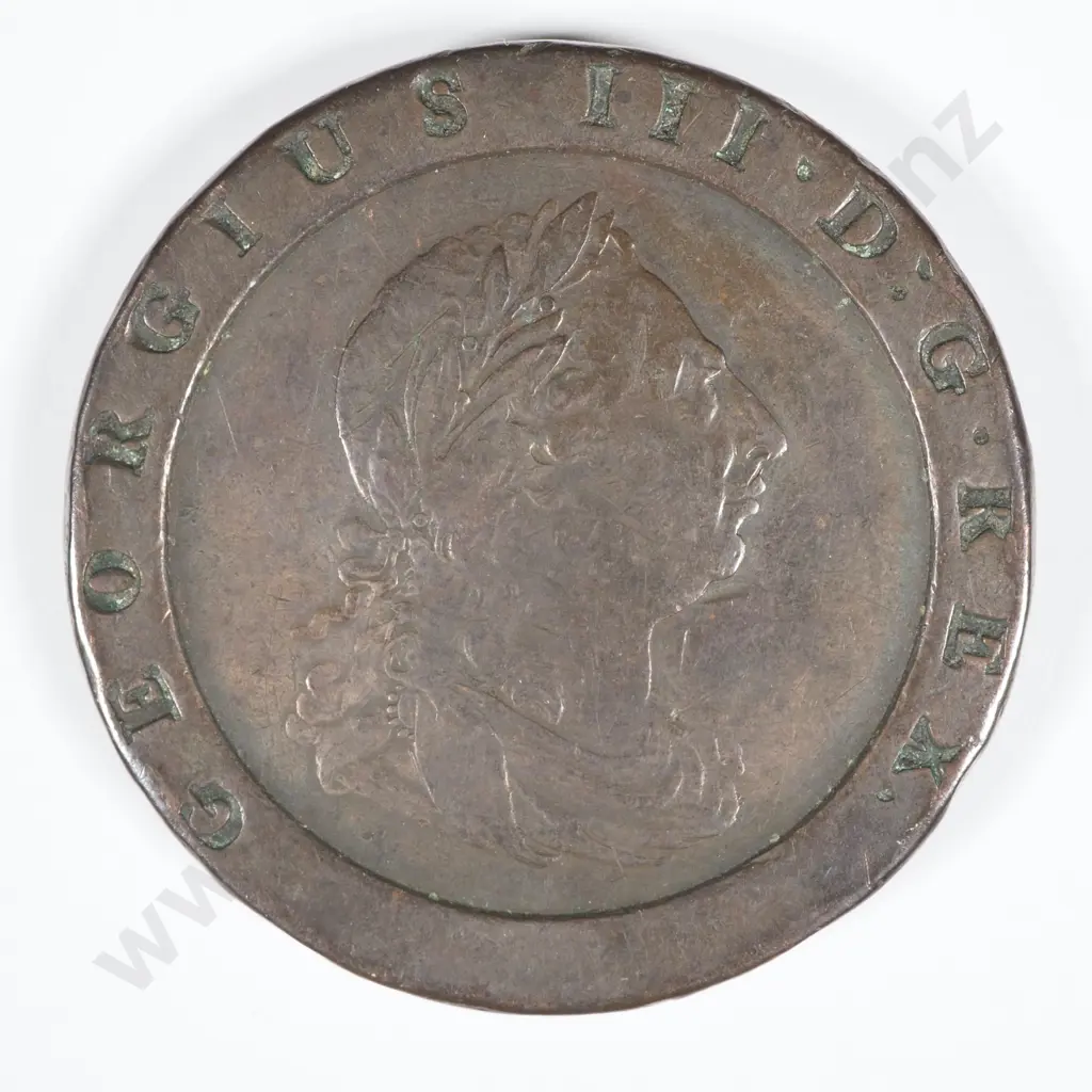 1797 United Kingdom Cartwheel Twopence - VF CV 75 GBP  Image 1++