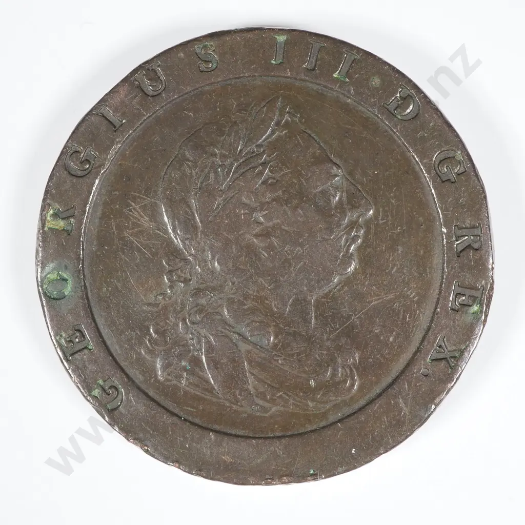 1797 United Kingdom Cartwheel Twopence  Image 1++