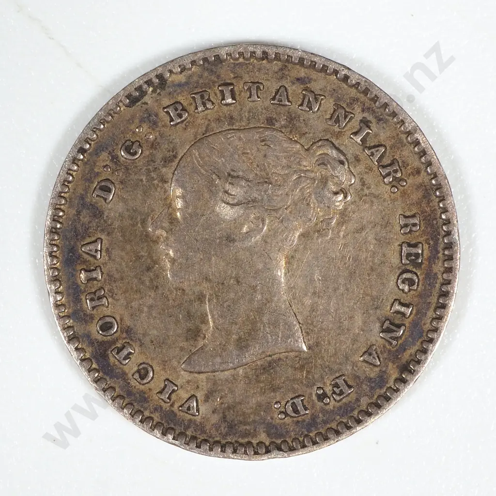 1838 United Kingdom Silver Two Pence  Image 1++