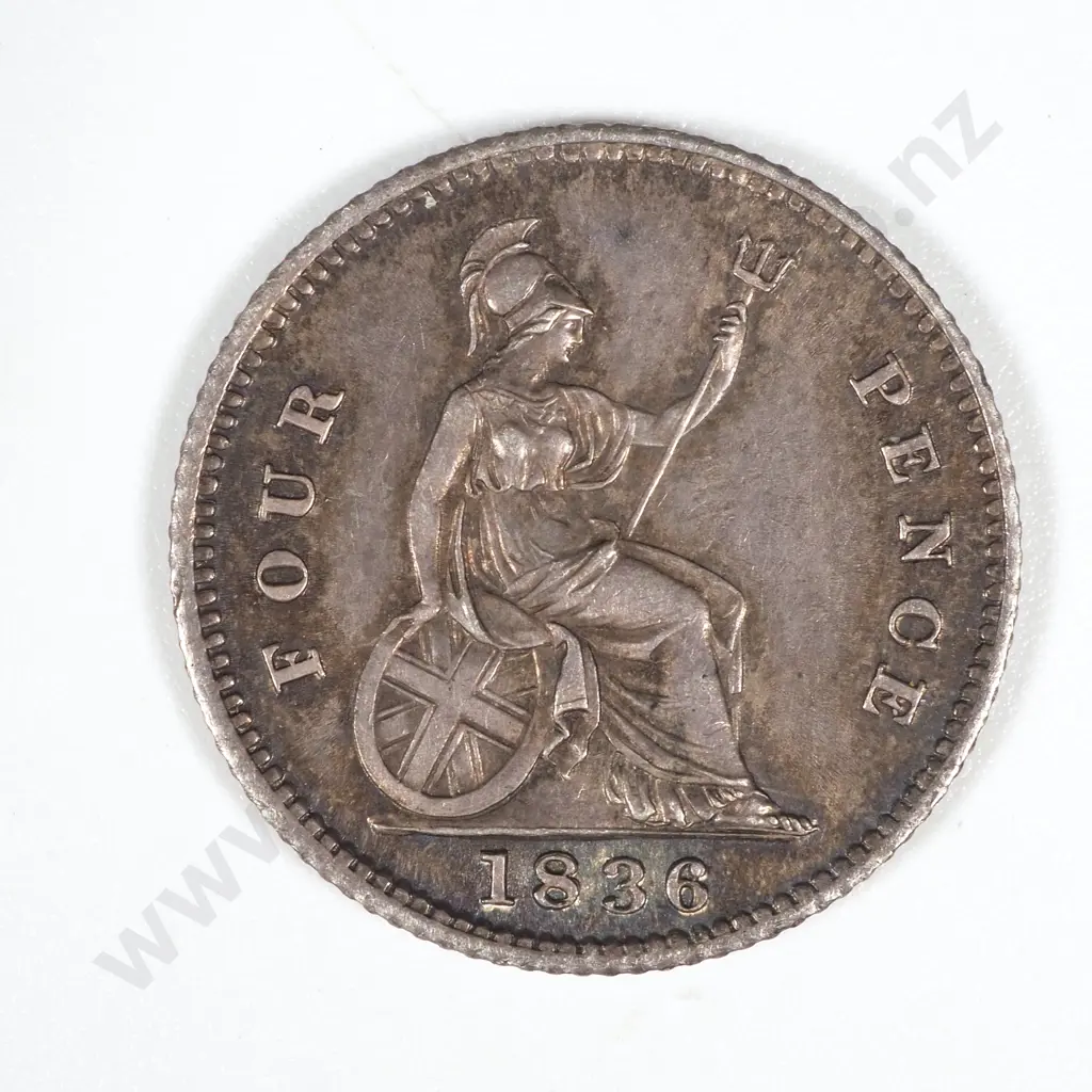 1836 United Kingdom Groat - William IV Image 1++