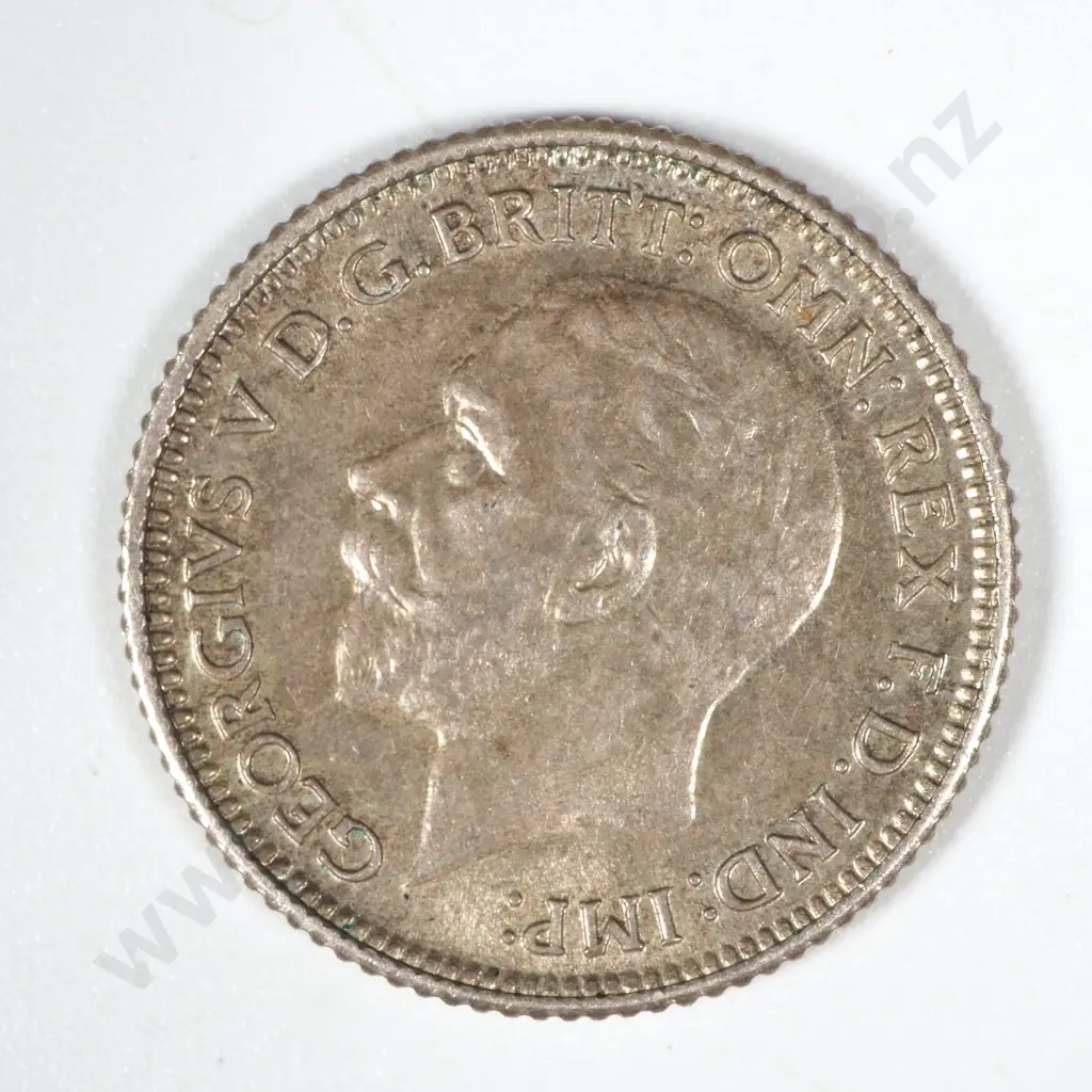 1929 United Kingdom Sixpence - UNC CV 20 GBP Image 1++