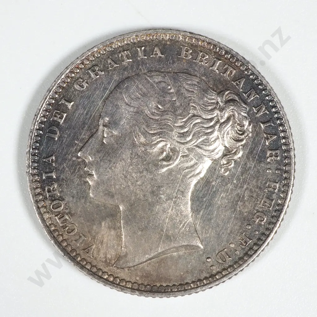 1874 United Kingdom Shilling  Image 1++