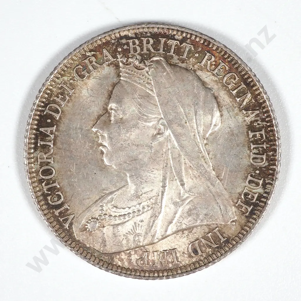 1897 United Kingdom Shilling - UNC CV 120 GBP Image 1++