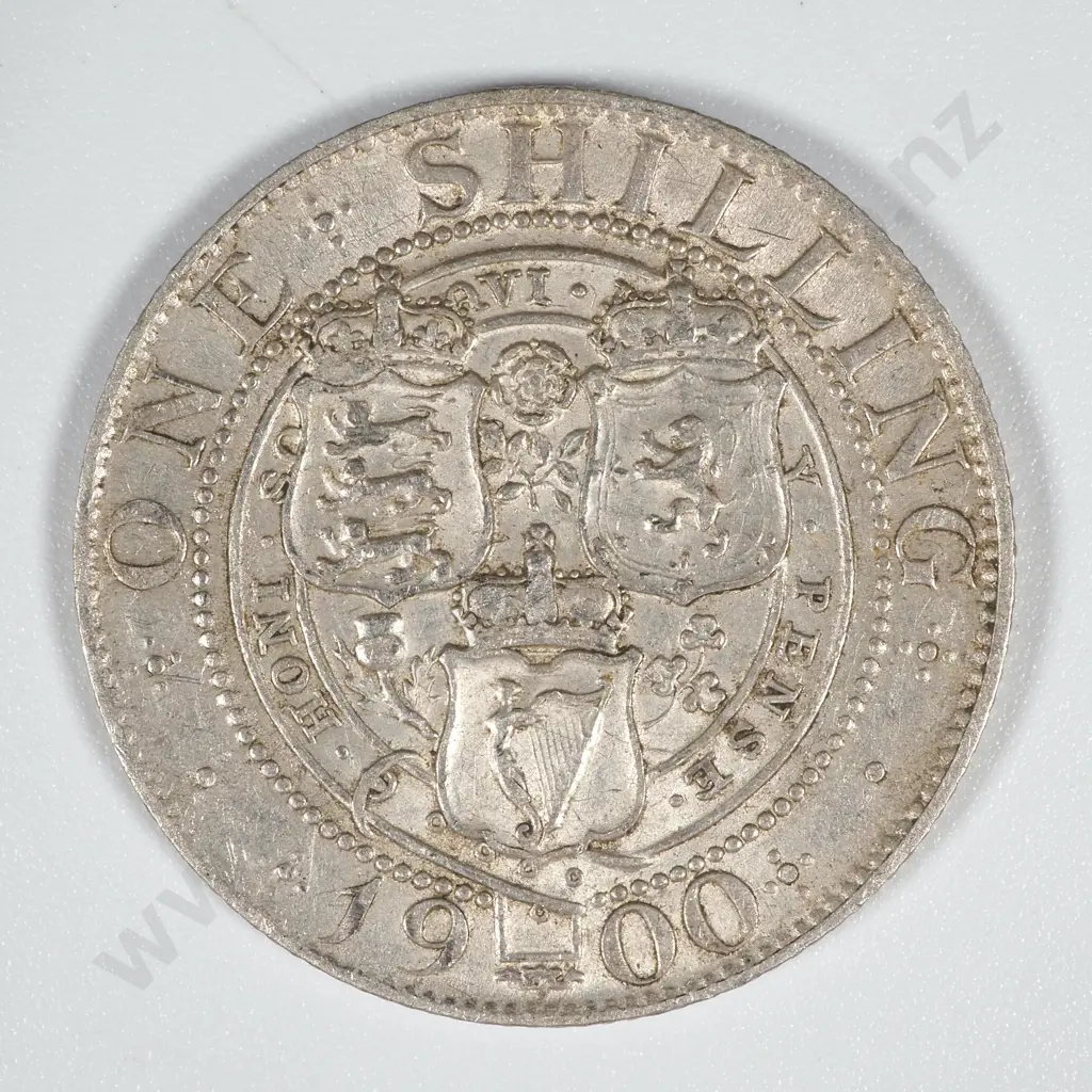 1900 United Kingdom Shilling- EF CV 50 GBP Image 1++