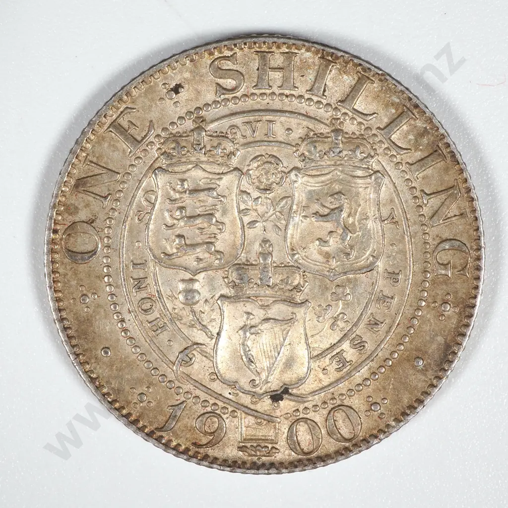 1900 United Kingdom Shilling - AUNC CV 70 GBP  Image 1++