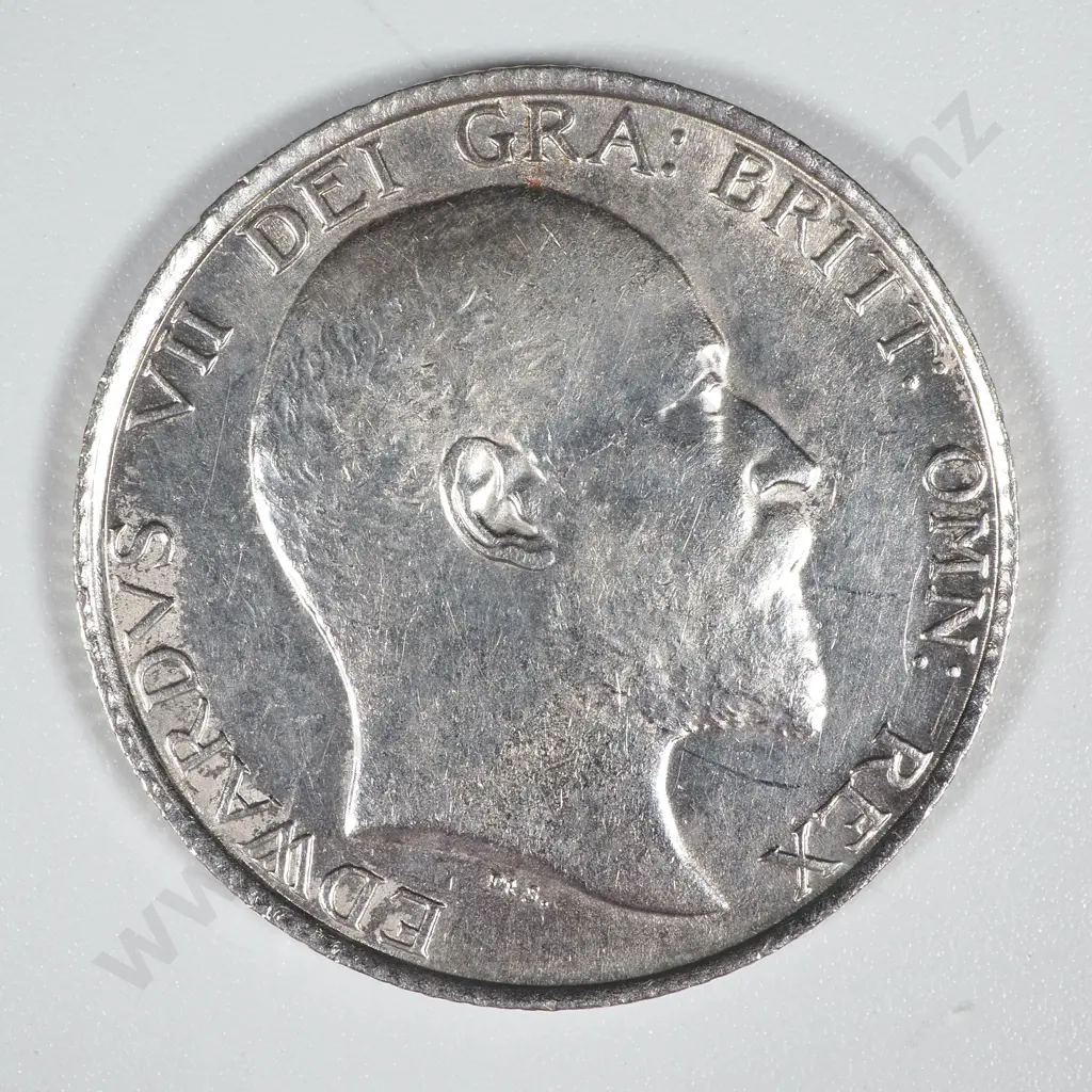 1903 United Kingdom Shilling - EF CV 175 GBP  Image 1++