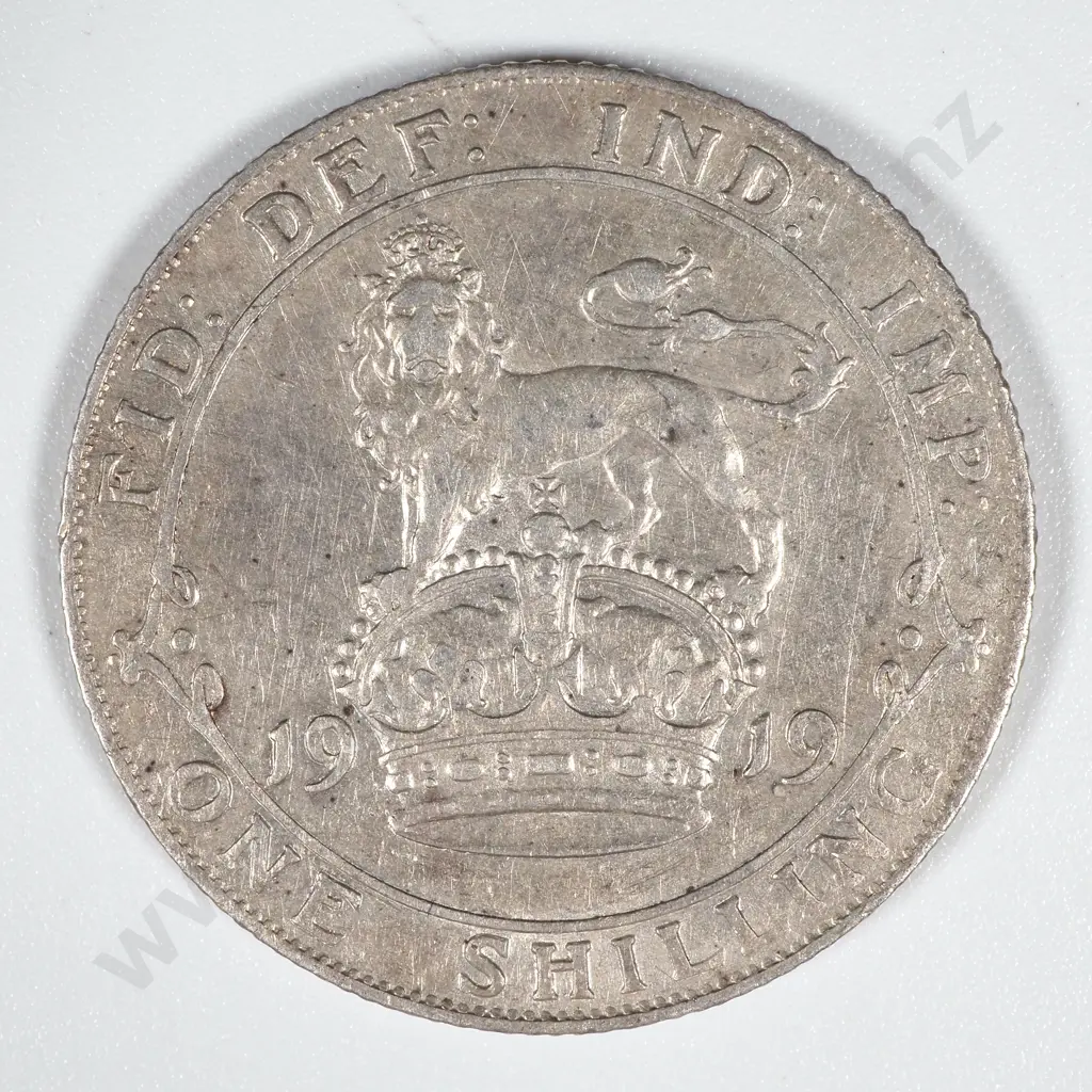 1919 United Kingdom Shilling - CV 45 GBP  Image 1++