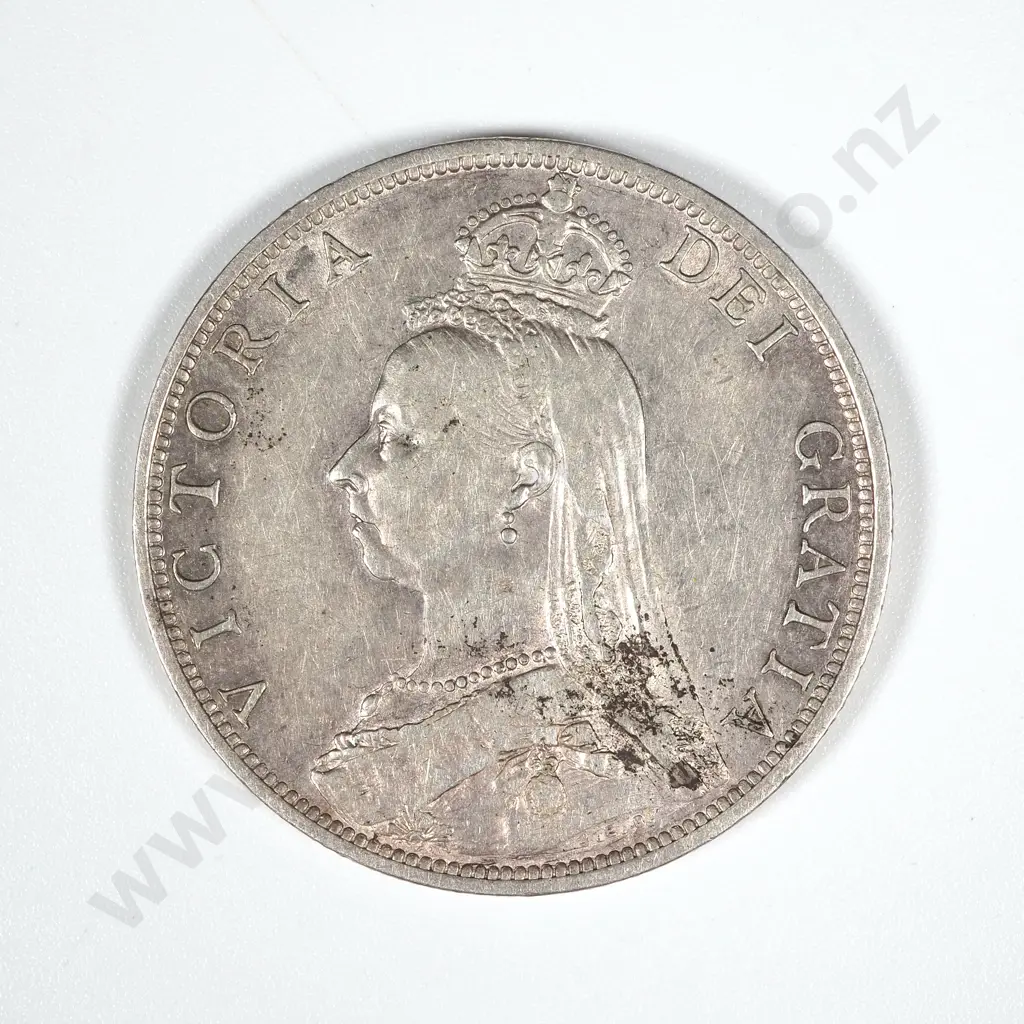 1891 United Kingdom Florin - EF CV 325 Pounds  Image 1++