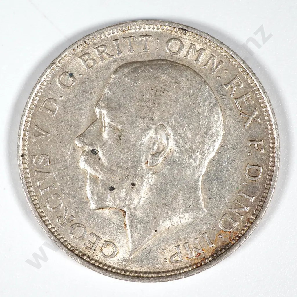 1916 United Kingdom Florin - EF CV 50 GBP  Image 1++