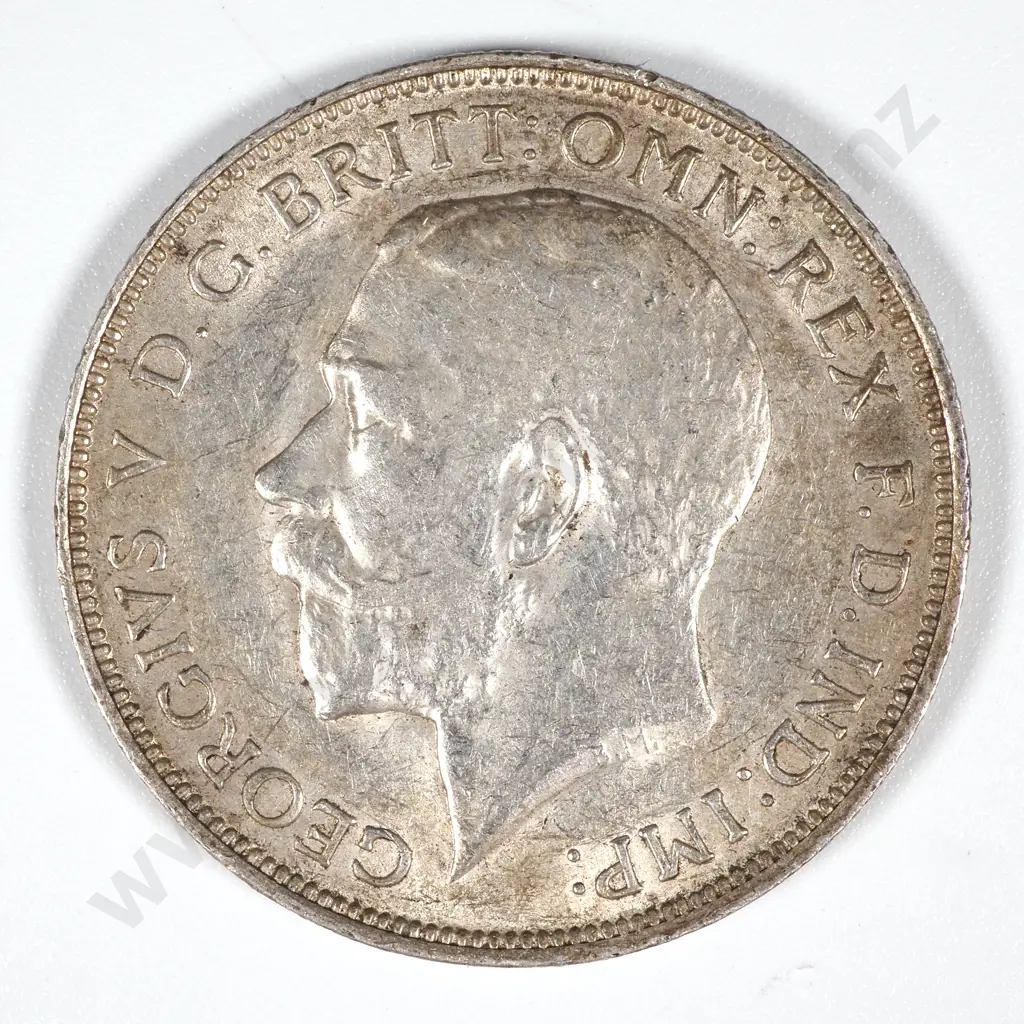 1919 United Kingdom Florin - EF CV 55 GBP  Image 1++
