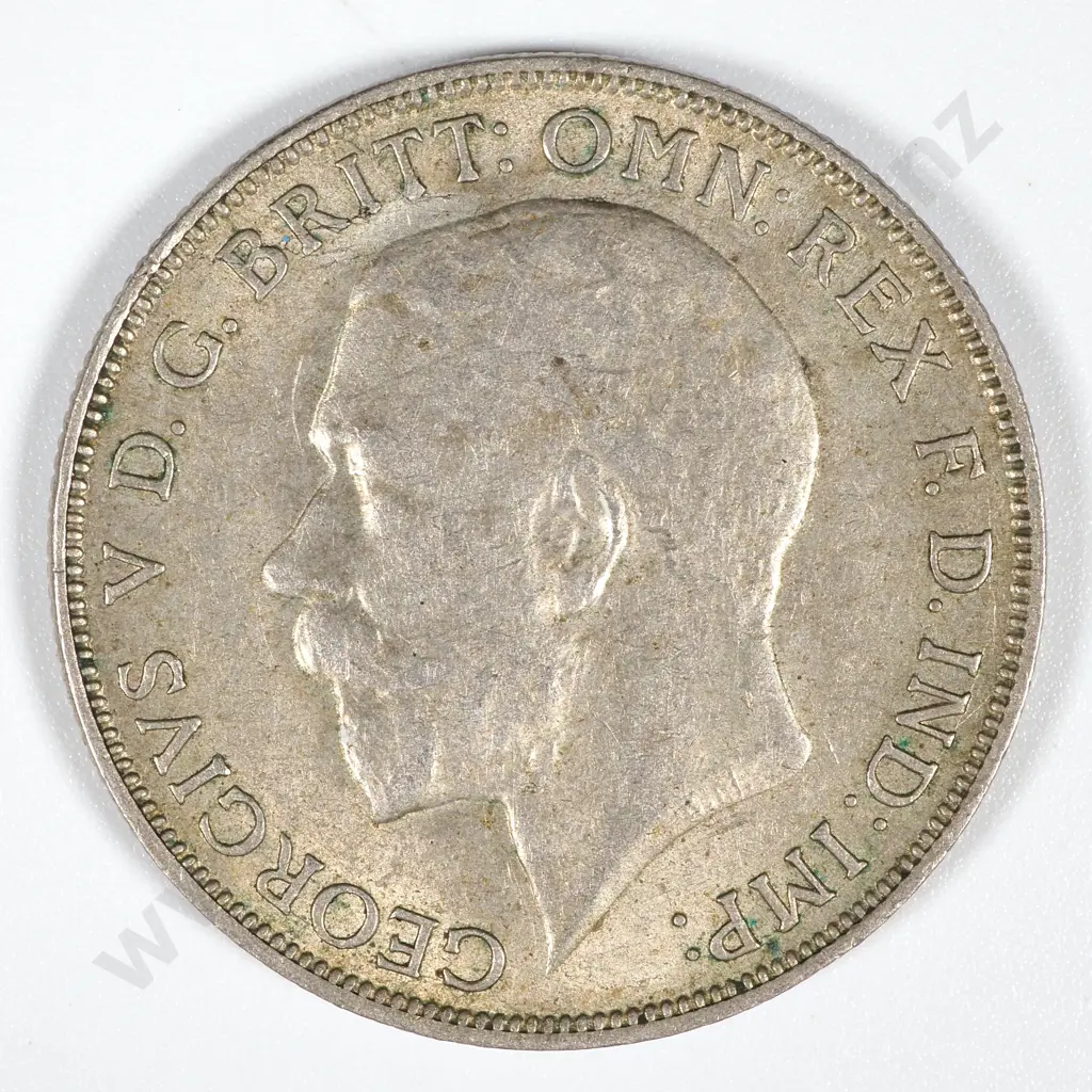 1921 United Kingdom Florin - EF CV 55 GBP  Image 1++