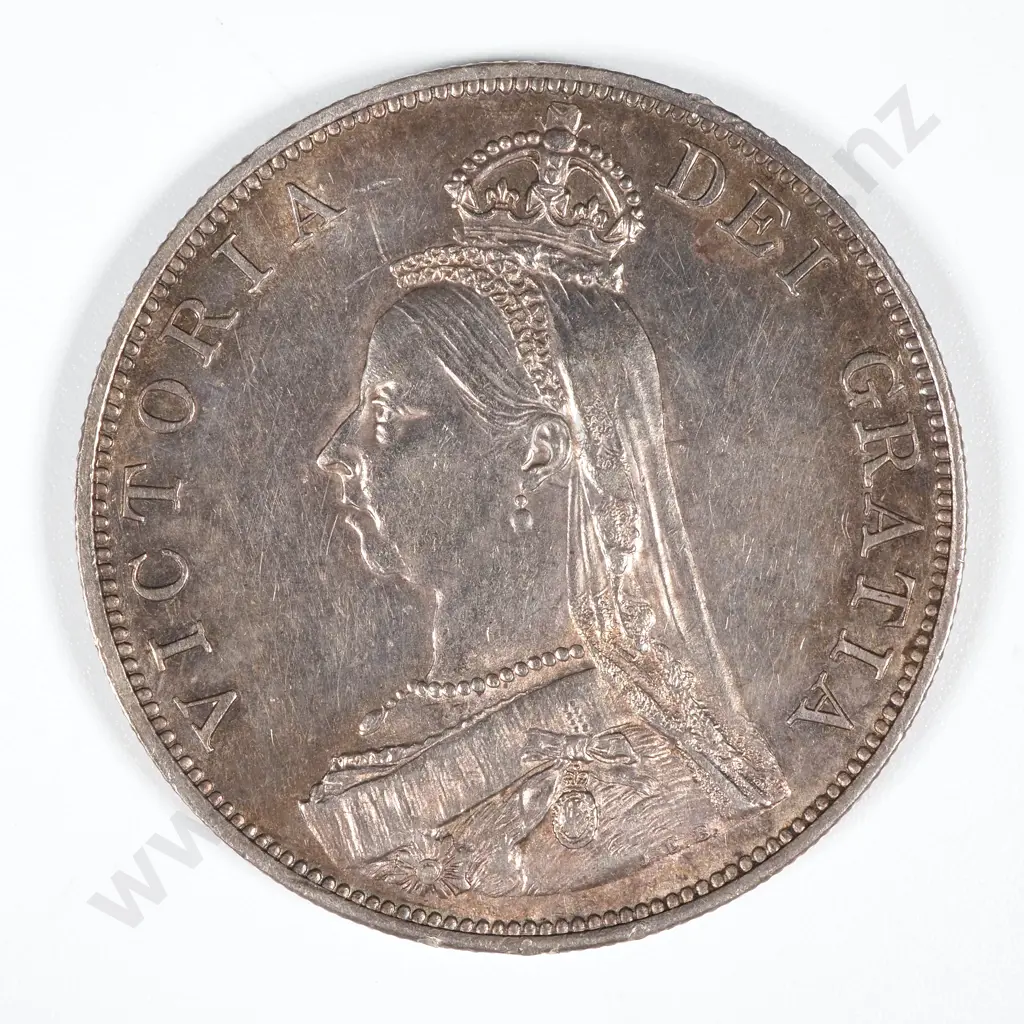 1887 United Kingdom Double Florin Image 1++