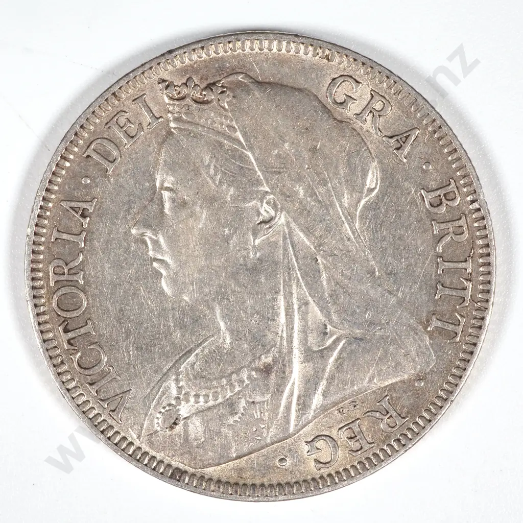 1896 United Kingdom Half Crown  Image 1++