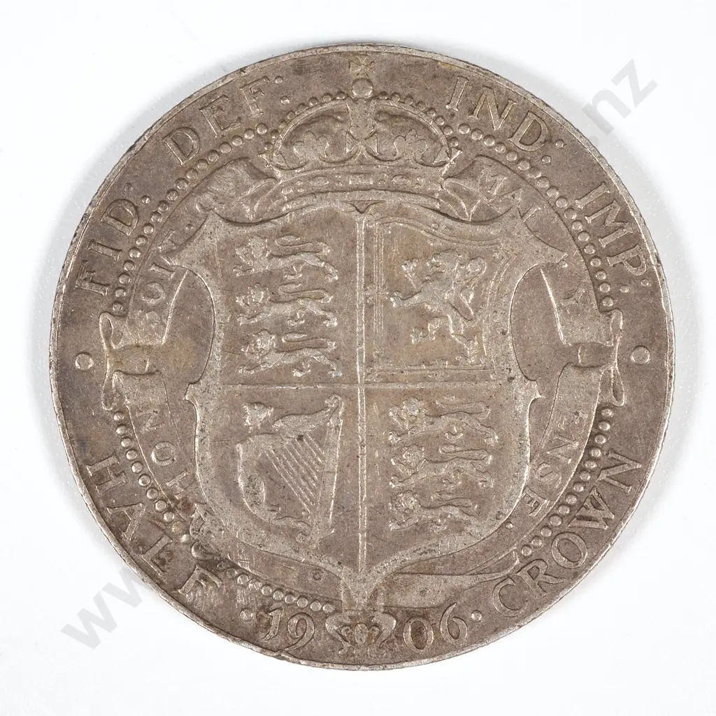 1906 United Kingdom Halfcrown - VF 60 GBP  Image 1++