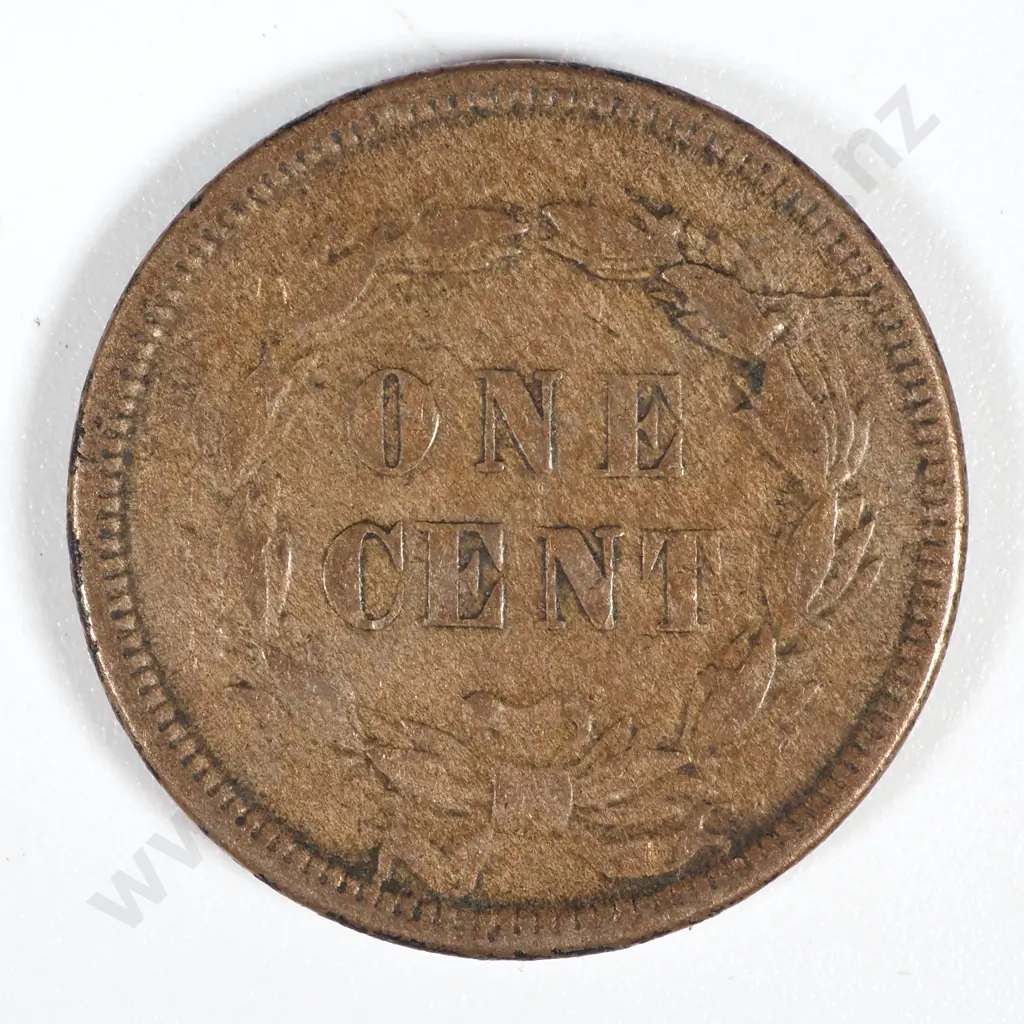 1859 United States of America Indian Head Copper One Cent  Image 1++