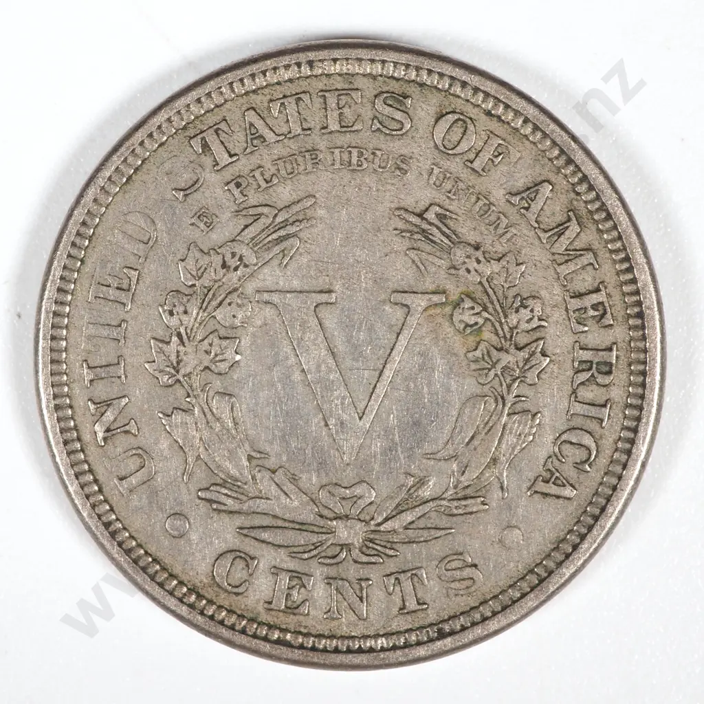 1884 United States of America Nickel   Image 1++