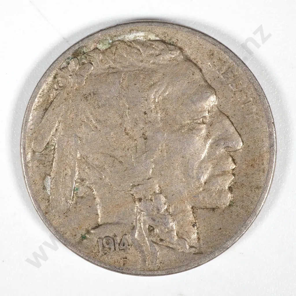 1914 United States of America NIckel - VFCV 38 USD Image 1++