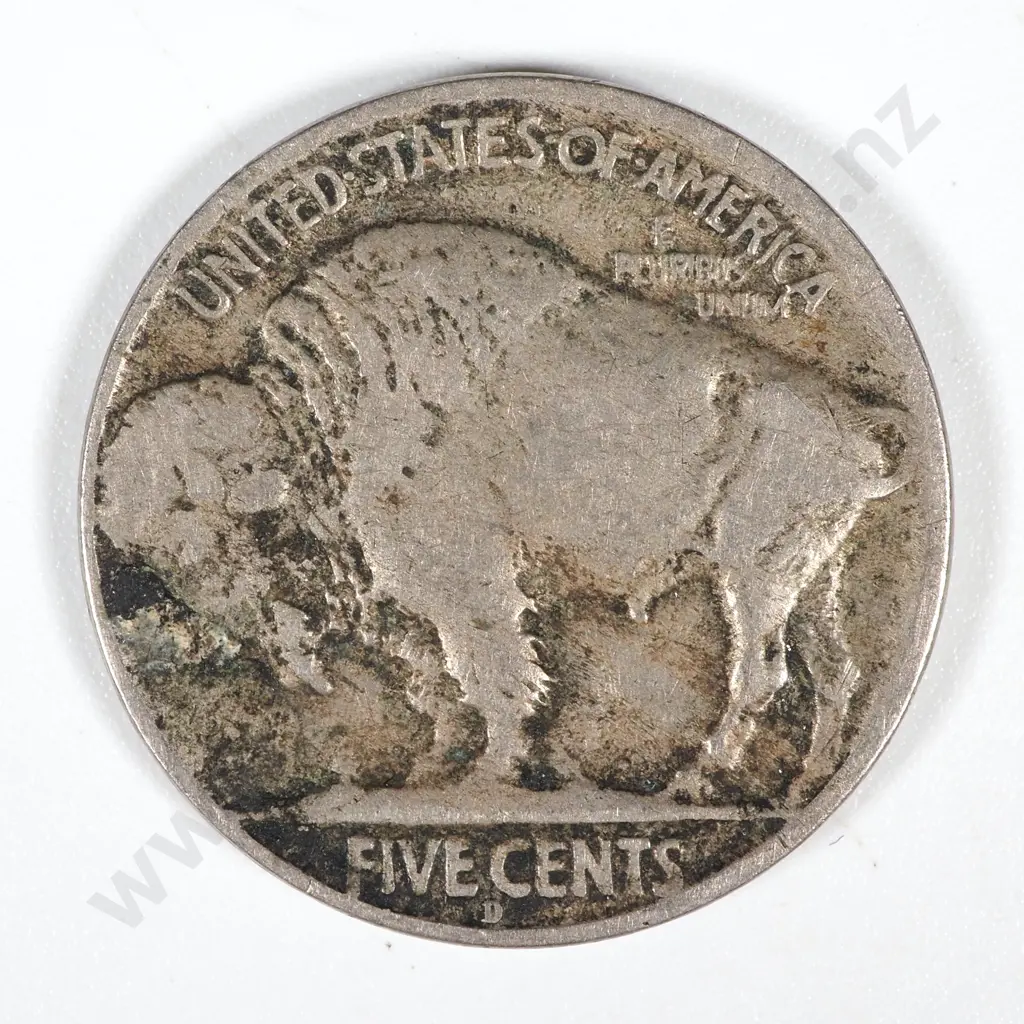 1916 D United States of America Nickel - VF CV 59 USD Image 1++