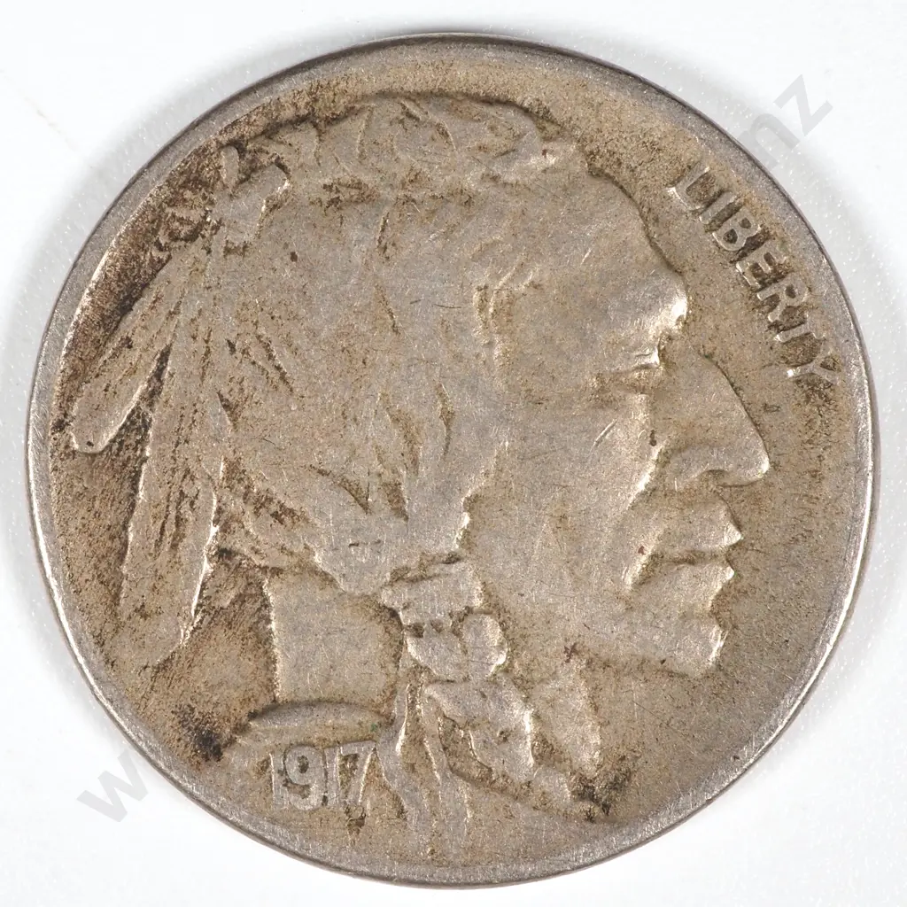 1917 S United States of America Nickel - VF CV 144 USD Image 1++