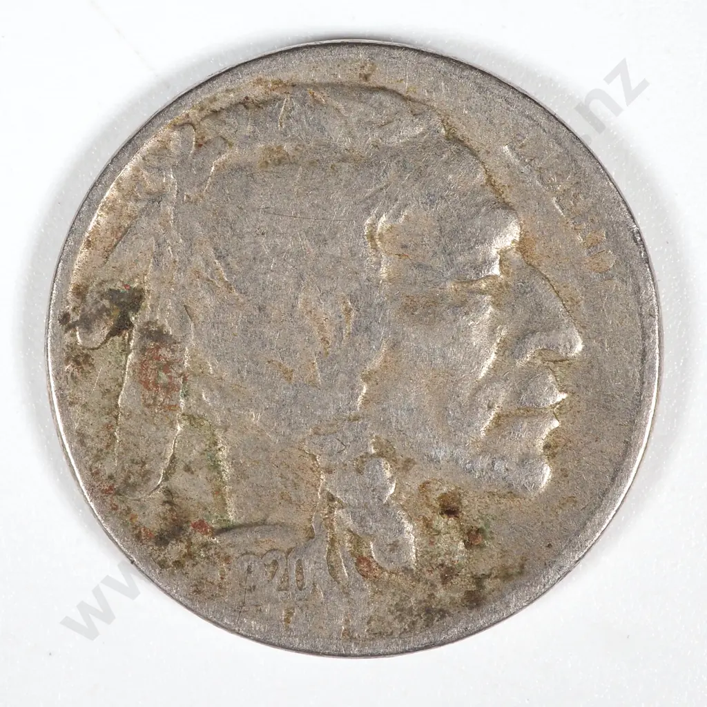 1920 S United States of America Nickel - F CV 37 USD Image 1++