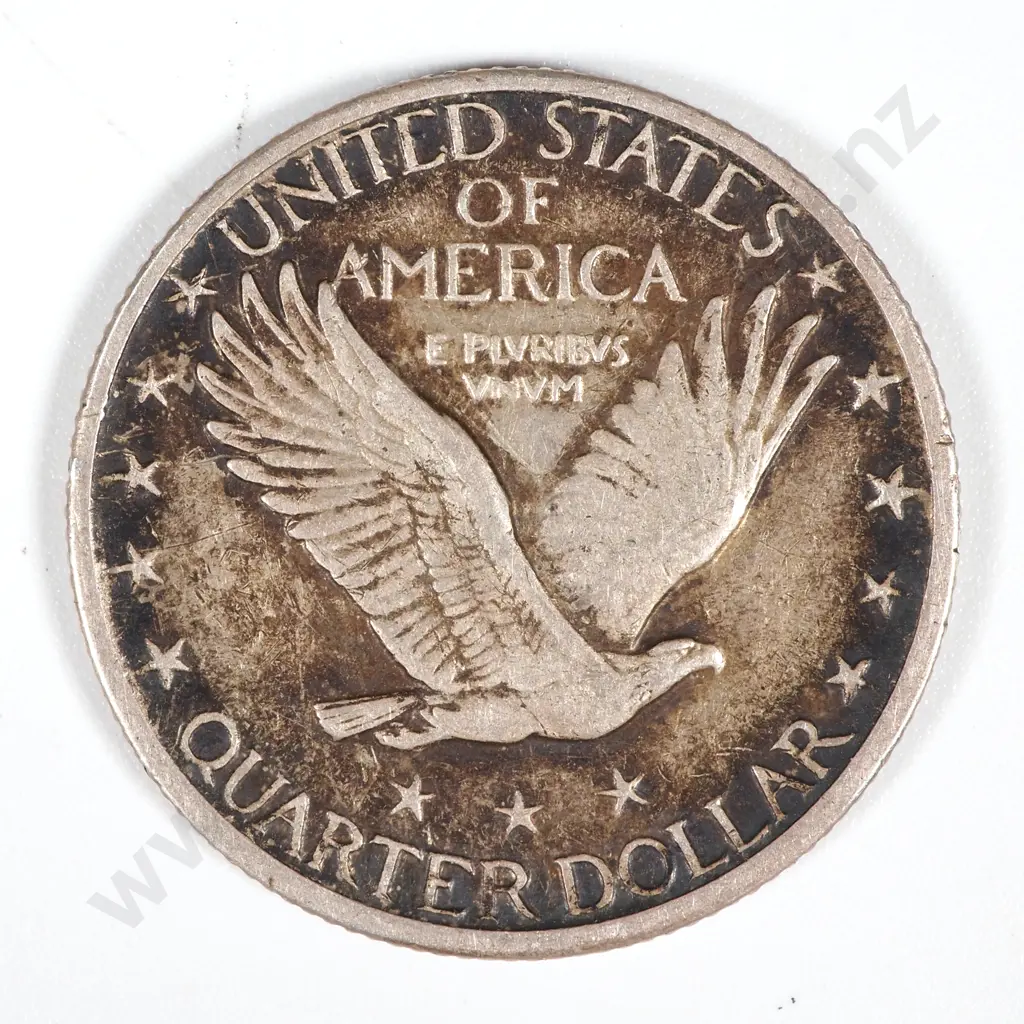 1918 S United States of America Standing Liberty Quarter Dollar  Image 1++