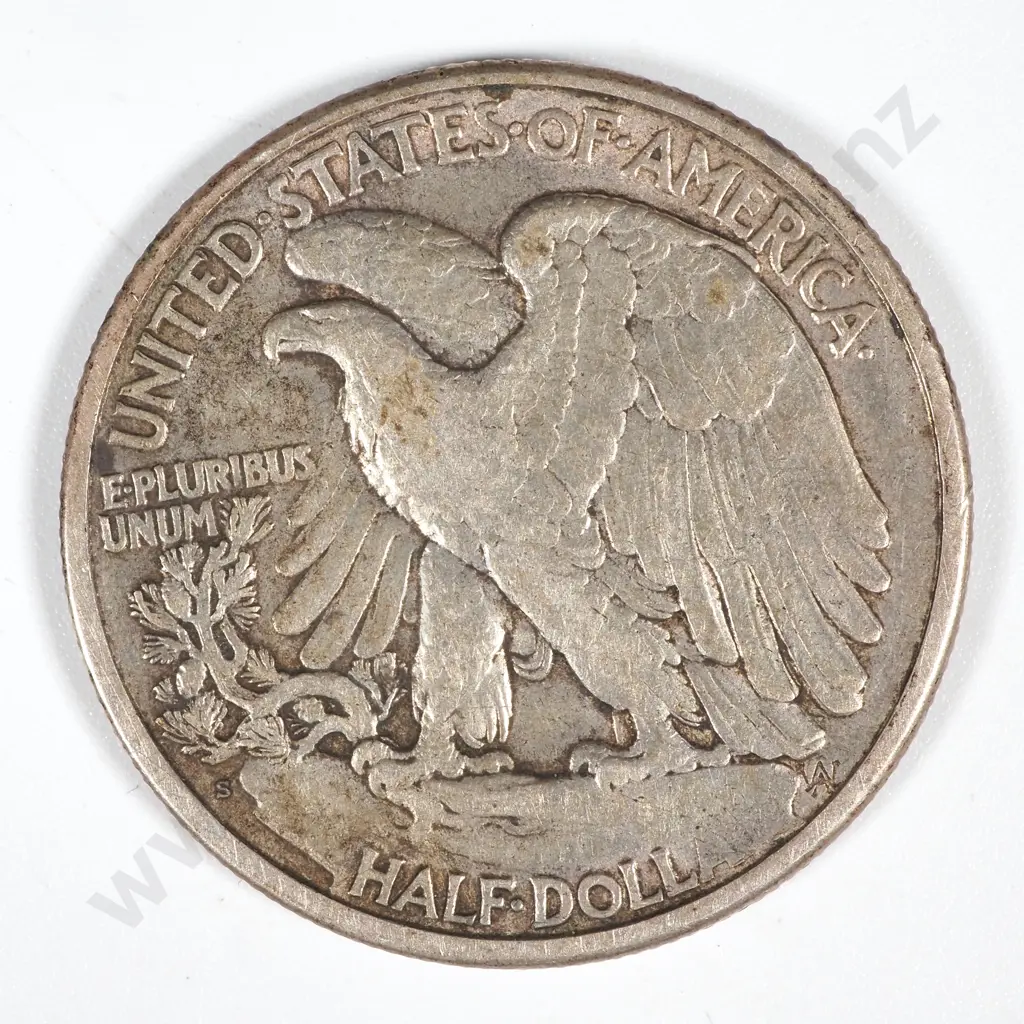 1918 S United States of America Half Dollar  Image 1++