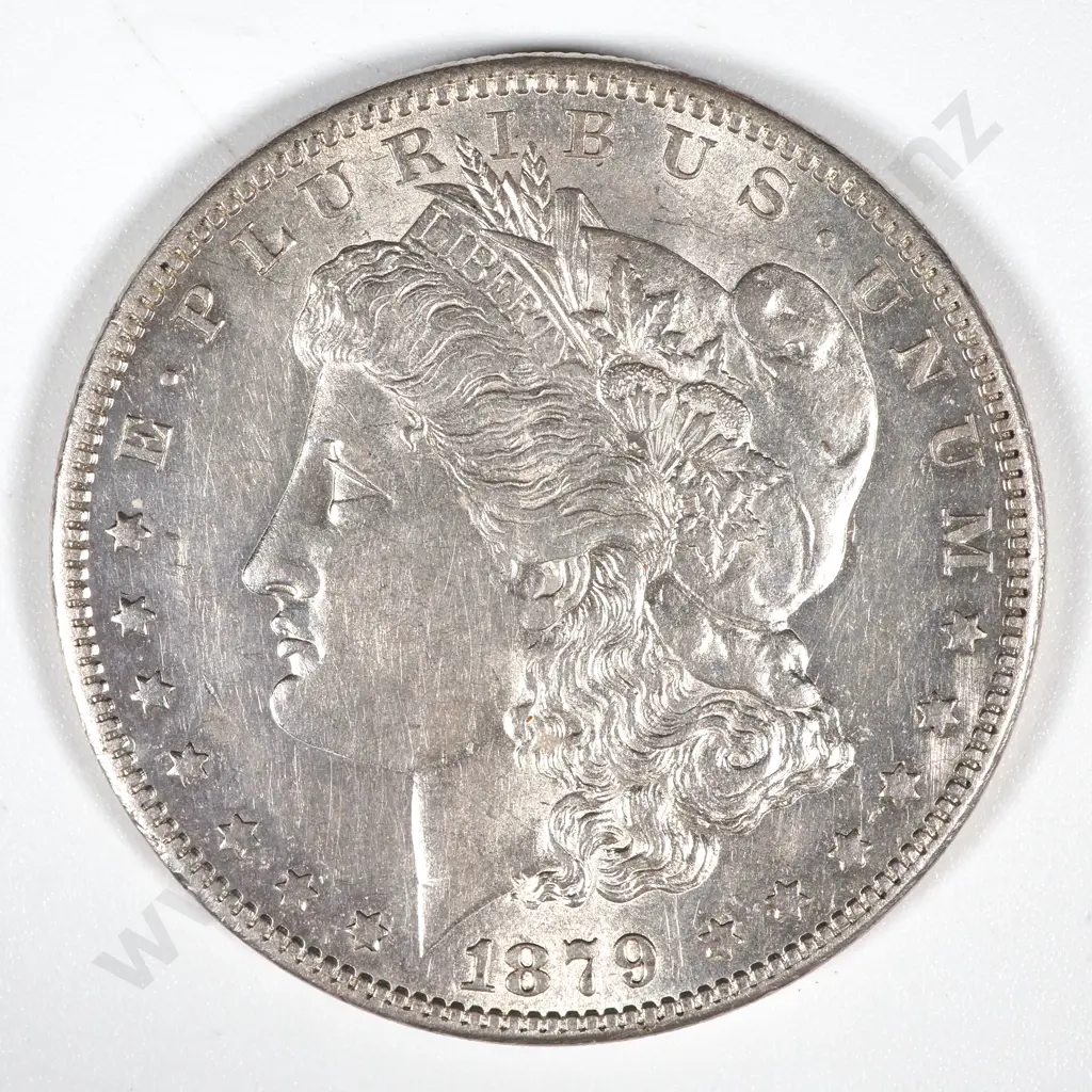 1874 O United States of America Morgan Dollar - Lustre Image 1++