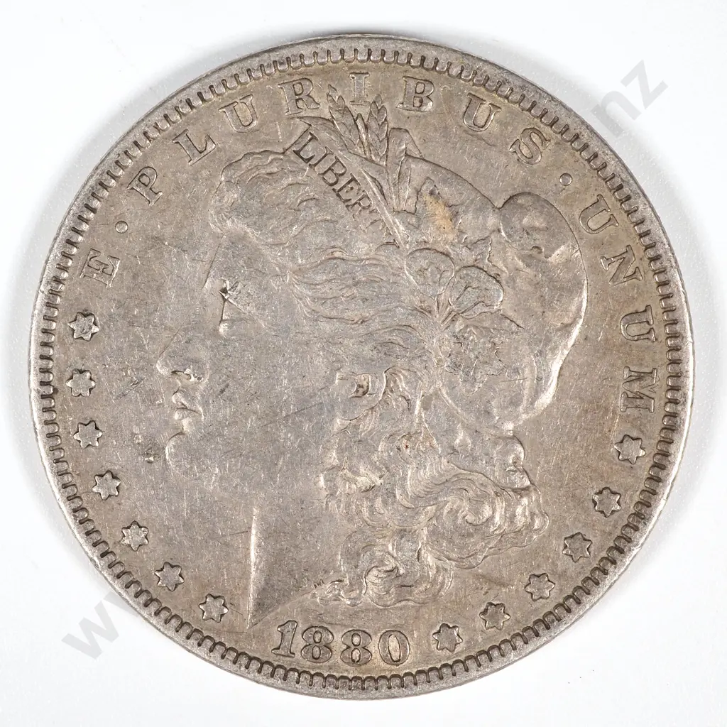 1879 United States of America Morgan Dollar - VF CV 62 USD Image 1++