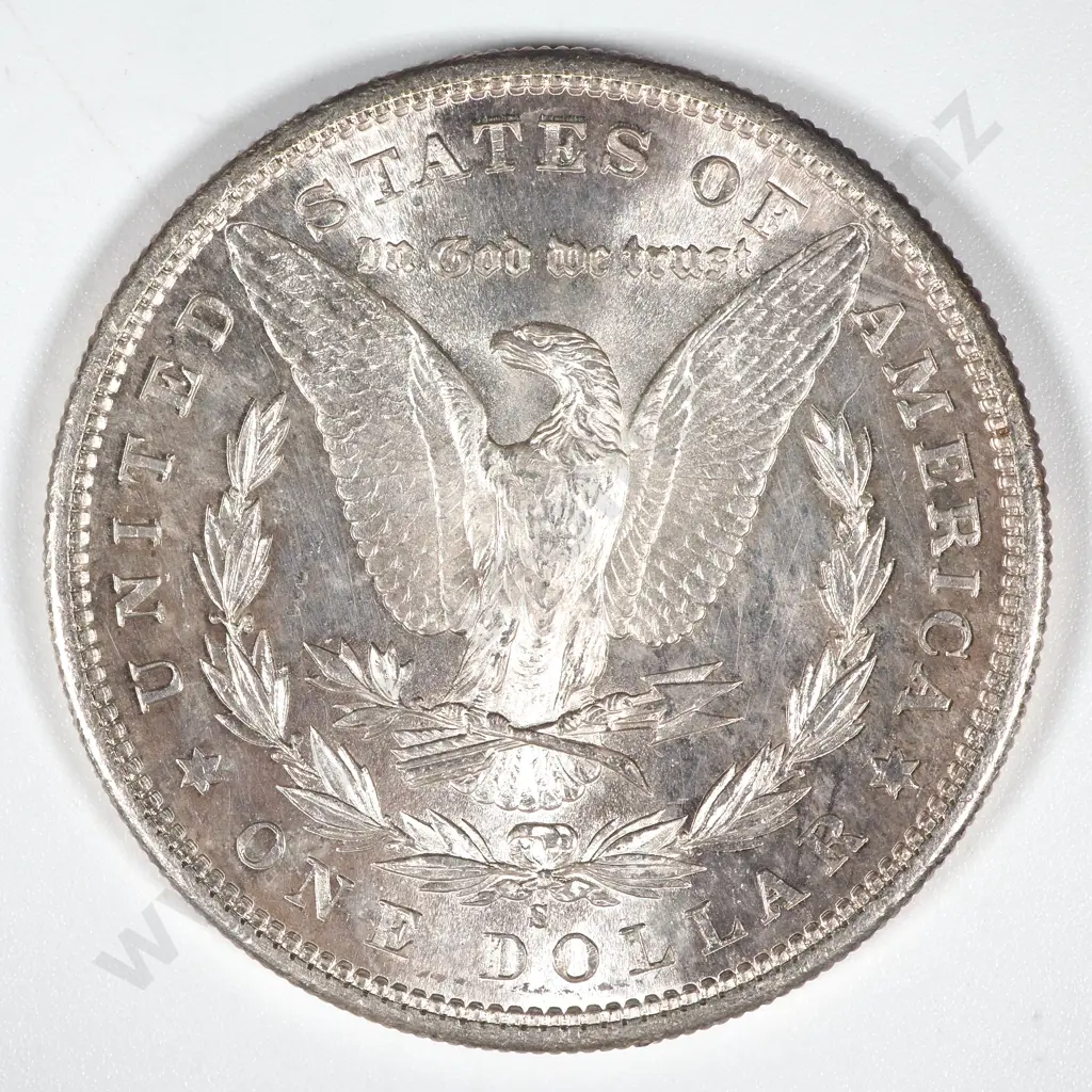 1881 S United States of America Morgan Dollar - UNC CV 85 USD Image 1++