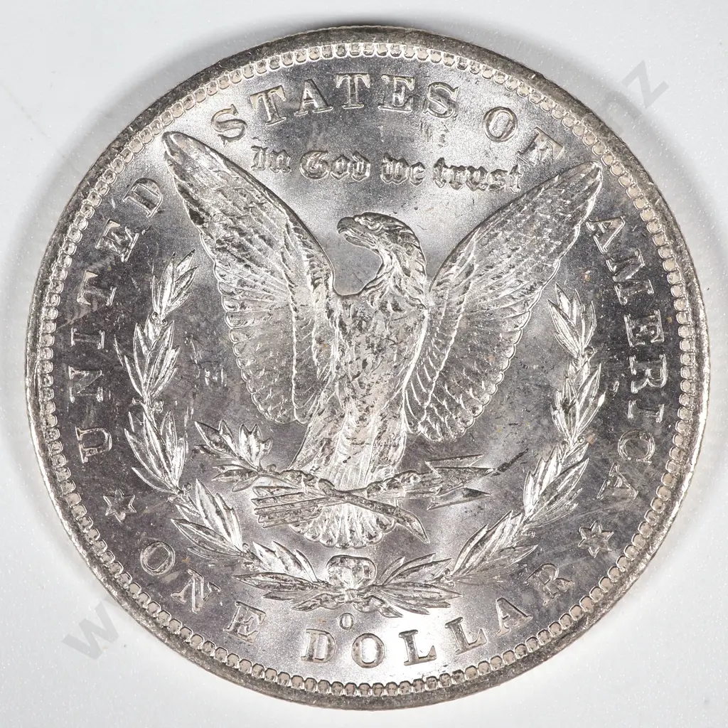 1885 O United States of America Morgan Dollar - UNC CV 85 USD Image 1++