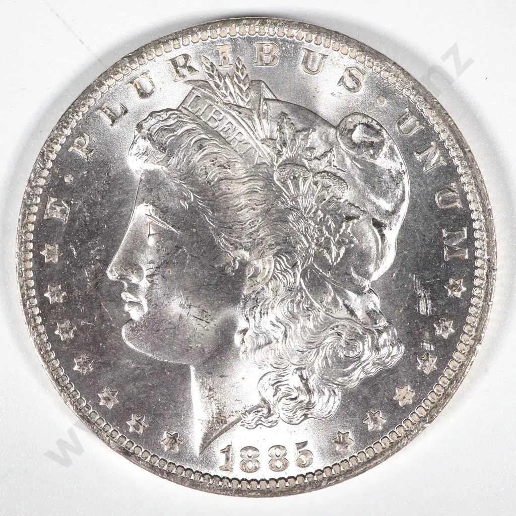 1885 O United States of America Morgan Dollar - UNC CV 85 USD Image 1++