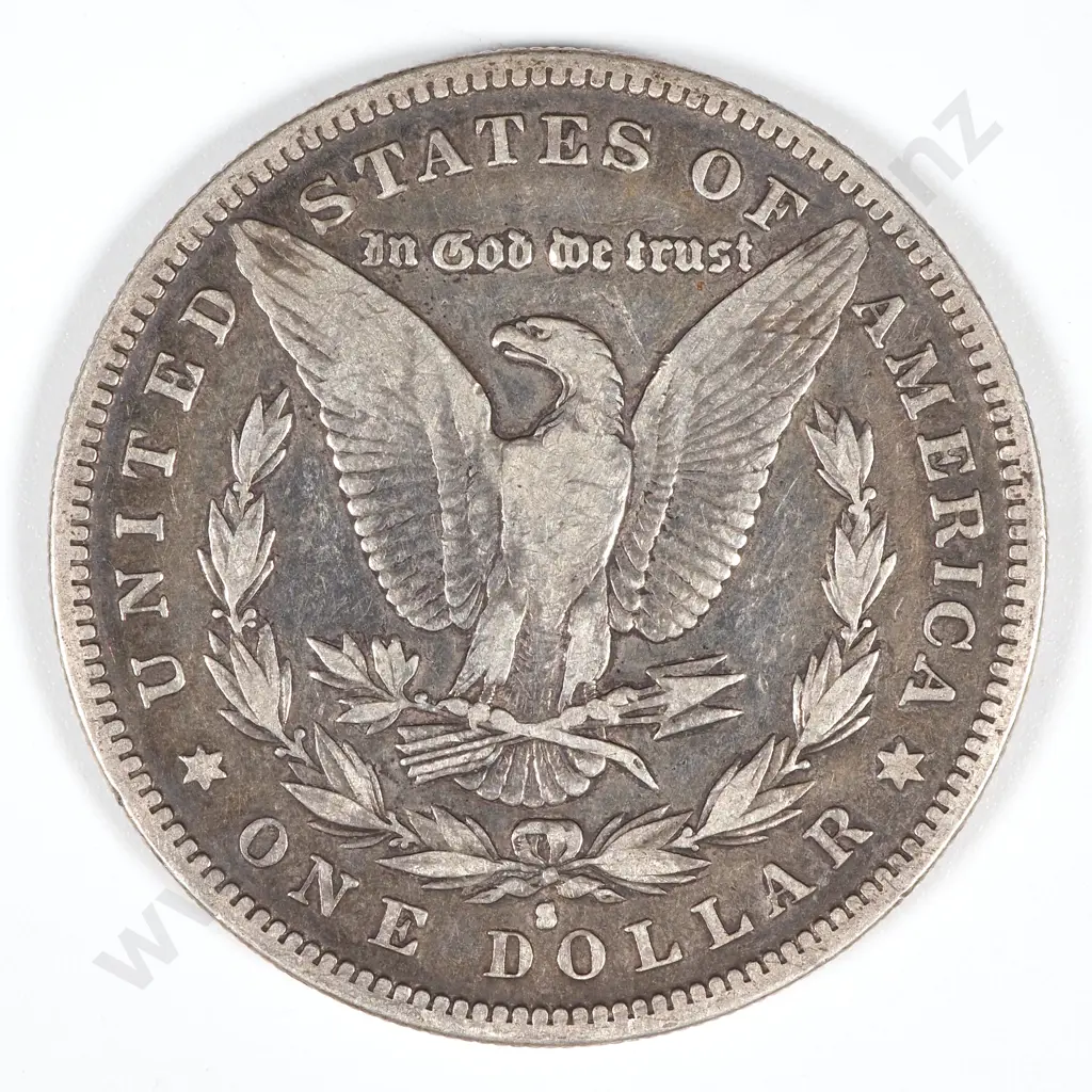 1886 S United States of America Morgan Dollar Image 1++